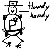 Påven tror att han är en cowboy.