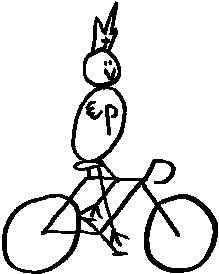 Påven cyklar 30 mil frivilligt.