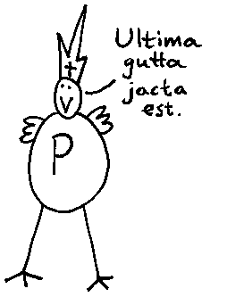 Påven försöker tala med bönder på latin.