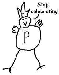 The Pope spends new year's eve trying to tell people that the new millennium doesn't begin for another year.