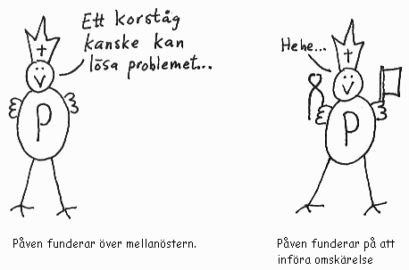 Historiens första dubbelpåve!